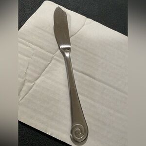 ⭐️Discontinued Robert Welch Butter Knife Ammonite Bright Stainless